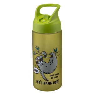 Butelka ze słomką TRITAN YOUNG 500ml zielony